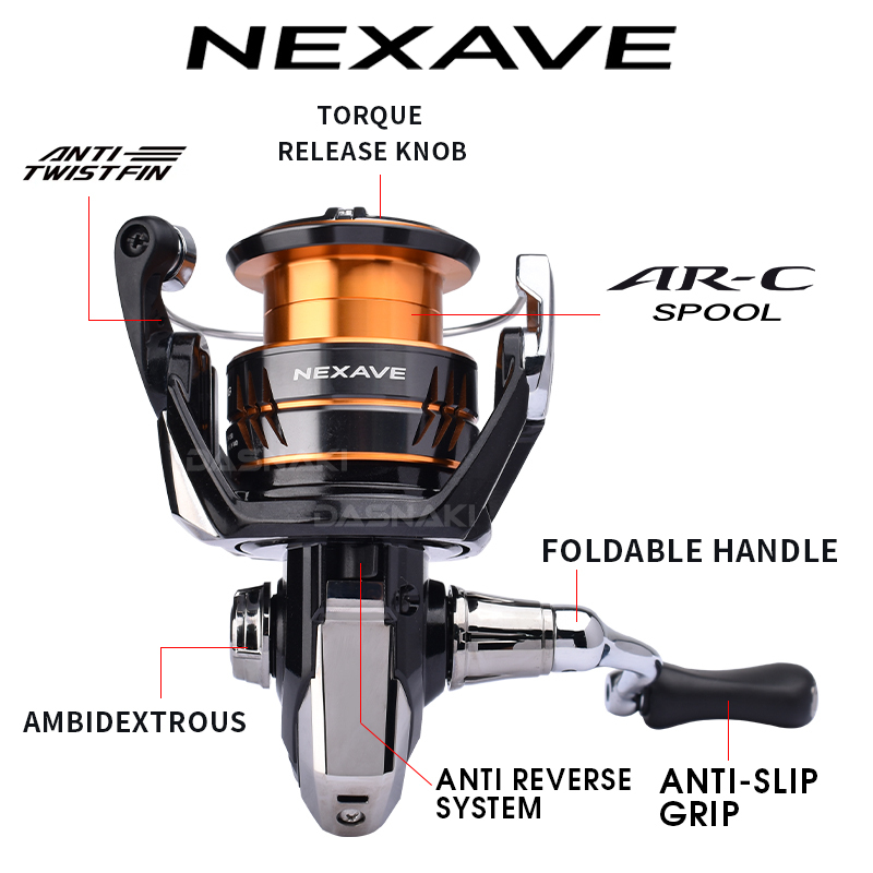Shimano 2026 NEXAVE Spinhengel - Reel Spare Spool recensie en prijs