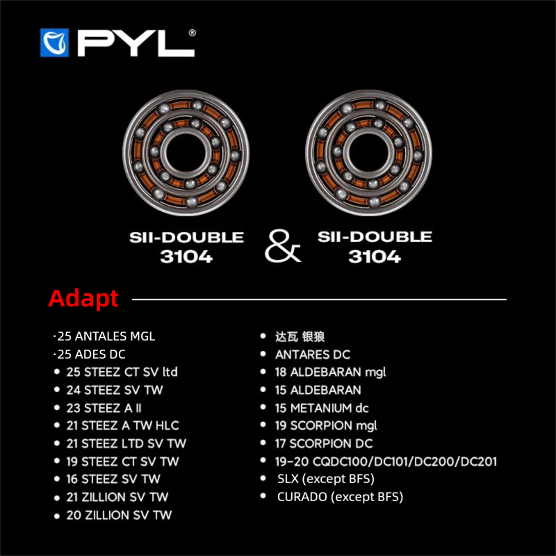 PYL SII dubbel semi-keramisch  - Reel Spare Spool recensie en prijs