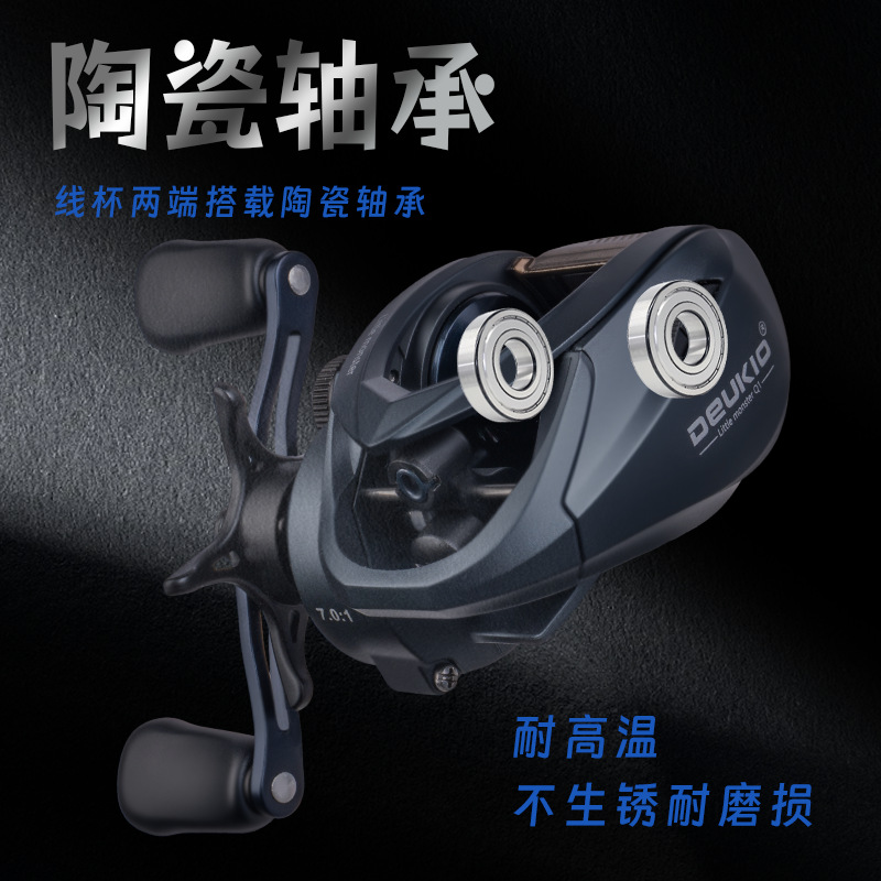 Q1 Baitcasting Reel met DC-rem - Reel Spare Spool recensie en prijs