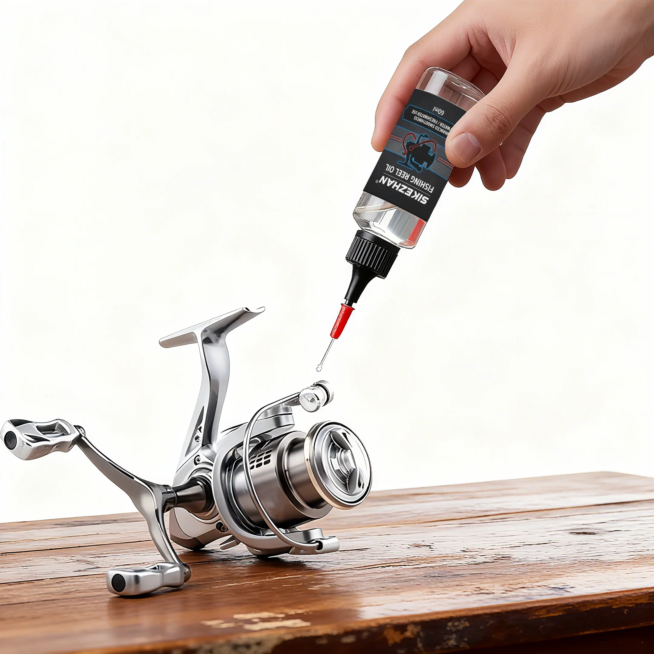 Vismolenolie met precisienaald - Reel Lubricant recensie en prijs
